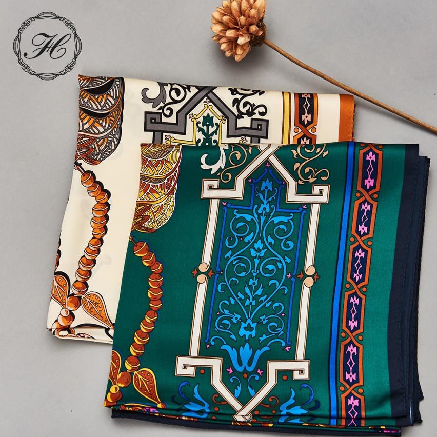 100% šilko skara „Neckerchief-4“ 100% Silk Scarf Neckerchief-4