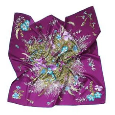 Gėlių spausdinimo aikštė Bandana skara