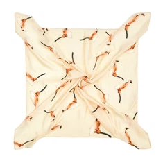 Madingos švarios rankų darbo šilko kaklaskarės